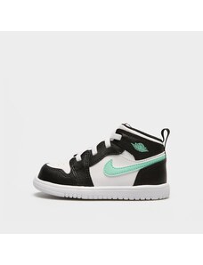 Jordan 1 Mid Alt Bt Gyerek Cipők Sneakers DR9744-103 Fekete