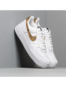 Nike Air Force 1 Low Retro Premium QS White/ Elemental Gold-Dark Hazel-Black, alacsony szárú sneakerek