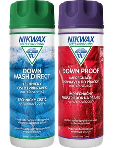 Nikwax 2 db készlet Twin Down Wash.Direct / Down Proof 300ml