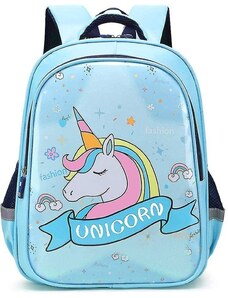 bHome Iskolai hátizsák Unicorn kék