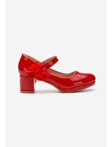 Zapatos Letizia piros lány cipő