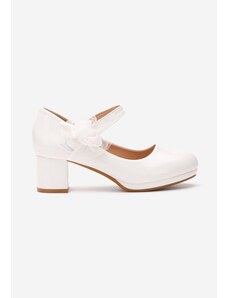 Zapatos Letizia fehér lány cipő