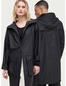 Rains rövid kabát 19850 Jackets fekete, átmeneti