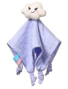 BabyOno Bújós játék, kisállat, muszlin, Blinky Cloud, 25 x 25,5 cm