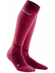 Women's Winter Compression Knee-High Socks CEP Red