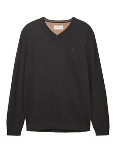 TOM TAILOR Pulóver sötétszürke