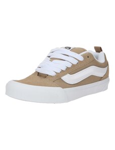 VANS Rövid szárú sportcipők 'Knu Skool' khaki / fehér