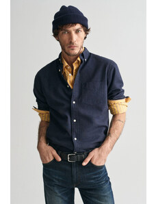 ING GANT REG FLANNEL MELANGE SHIRT MARINE