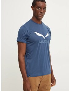 Salewa sportos póló Solidlogo nyomott mintás