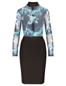 Kraimod Princesszruhák kék / fekete / fehér