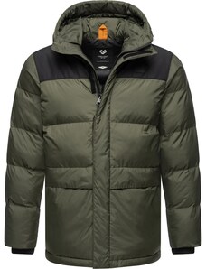 Ragwear Téli dzseki 'Mikkesh' olíva / fekete