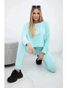 Kesi Set with an oversized blouse mint