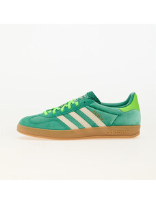 adidas Originals adidas Gazelle Indoor W Semi Court Green/ Cream White/ Solar Green