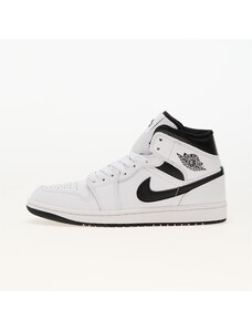 Air Jordan 1 Mid White/ Black-White-Black