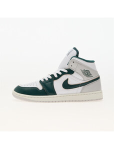 Air Jordan 1 Mid SE White/ Oxidized Green-Sail-Neutral Grey