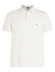 TOMMY HILFIGER Póló 'CORE 1985' ekrü / tengerészkék / piros / fehér