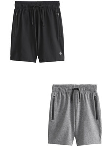 Next Nadrág szürke melír / fekete