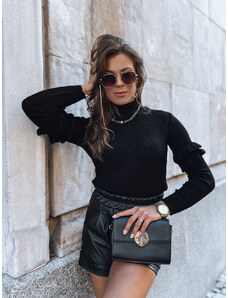 BASIC Fekete bordás garbó BUFALO MY1416