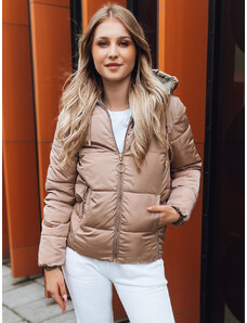 BASIC Khaki-bézs kétoldalas kabát VICTORIA SNUG TY3697