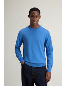 PULÓVER WOOLRICH LOGO COTTON CREWNECK