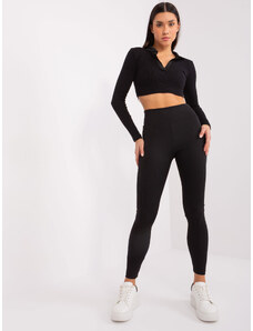 RELEVANCE Fekete sport leggings RV-LG-9327.24-black