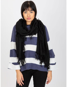 BASIC Fekete sál rojtokkal AT-SZ-1285.65P-black