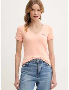 Guess t-shirt női, narancssárga