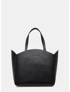 Karl Lagerfeld bőr táska fekete, A1W30060