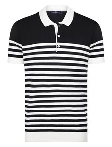 Jimmy Sanders Póló fekete / fehér