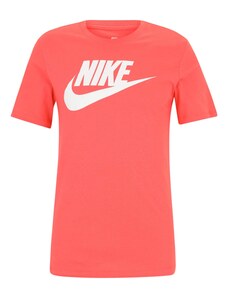 Nike Sportswear Póló 'ICON FUTURA' narancsvörös / fehér