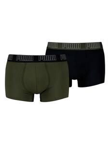 PUMA Boxeralsók zöld / fekete