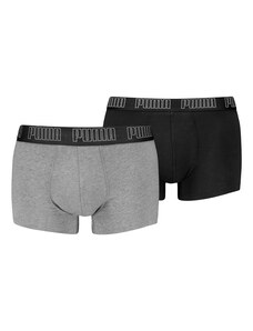 PUMA Boxeralsók szürke / fekete