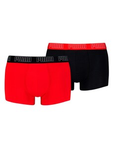 PUMA Boxeralsók piros / fekete