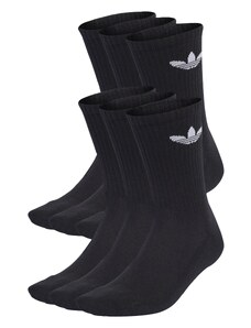 ADIDAS ORIGINALS Zokni 'Trefoil Cushion' fekete / fehér