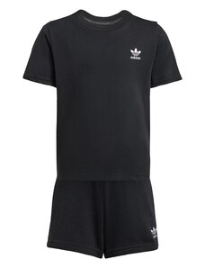 ADIDAS ORIGINALS Szettek 'Shorts and Tee Set' fekete / fehér