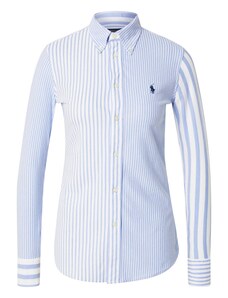 Polo Ralph Lauren Blúz világoskék / fehér