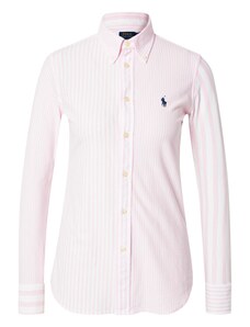 Polo Ralph Lauren Blúz tengerészkék / pasztell-rózsaszín / fehér