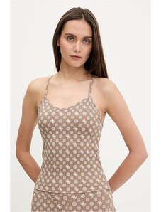 Guess top PEONY bézs, V5YP11 MC03W