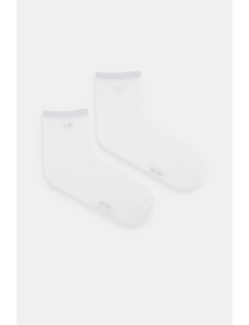 Calvin Klein zokni 2 pár fehér, női, 701229680