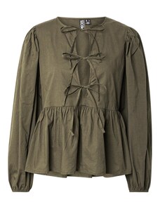 PIECES Blúz 'PCJolly' sötétzöld