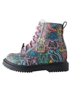 Next Csizma azúr / sárga / rózsaszín / fekete