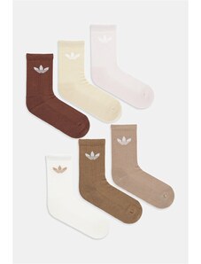 adidas Originals zokni Tr Crew S 6 pár bézs, JY2678