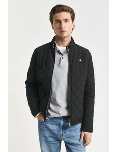 DZSEKI GANT QUILTED WINDCHEATER BLACK