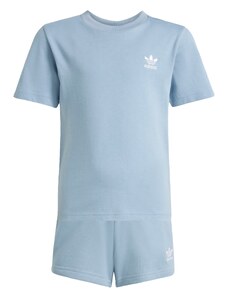 ADIDAS ORIGINALS Szettek 'Shorts and Tee Set' világoskék / fehér