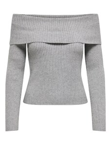 ONLY Pulóver 'ONLKatia' szürke