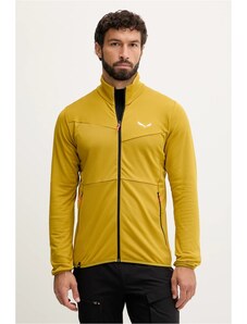 Salewa sportos pulóver Puez Cammino zöld, sima, 00.0000029094