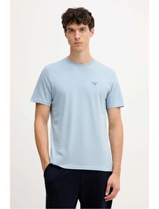 Barbour pamut póló sárga, sima