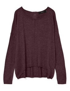 VERO MODA Pulóver 'VMBREEZE' bíbor