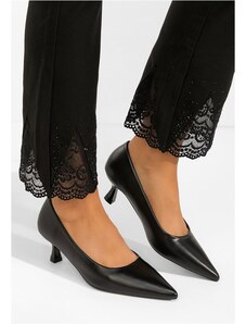 Zapatos Gra negri lime alacsony sarkú körömcipő
