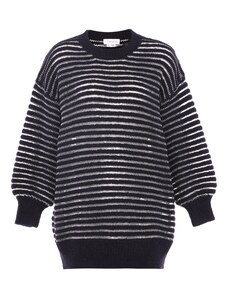 caneva Pulóver fekete / fehér